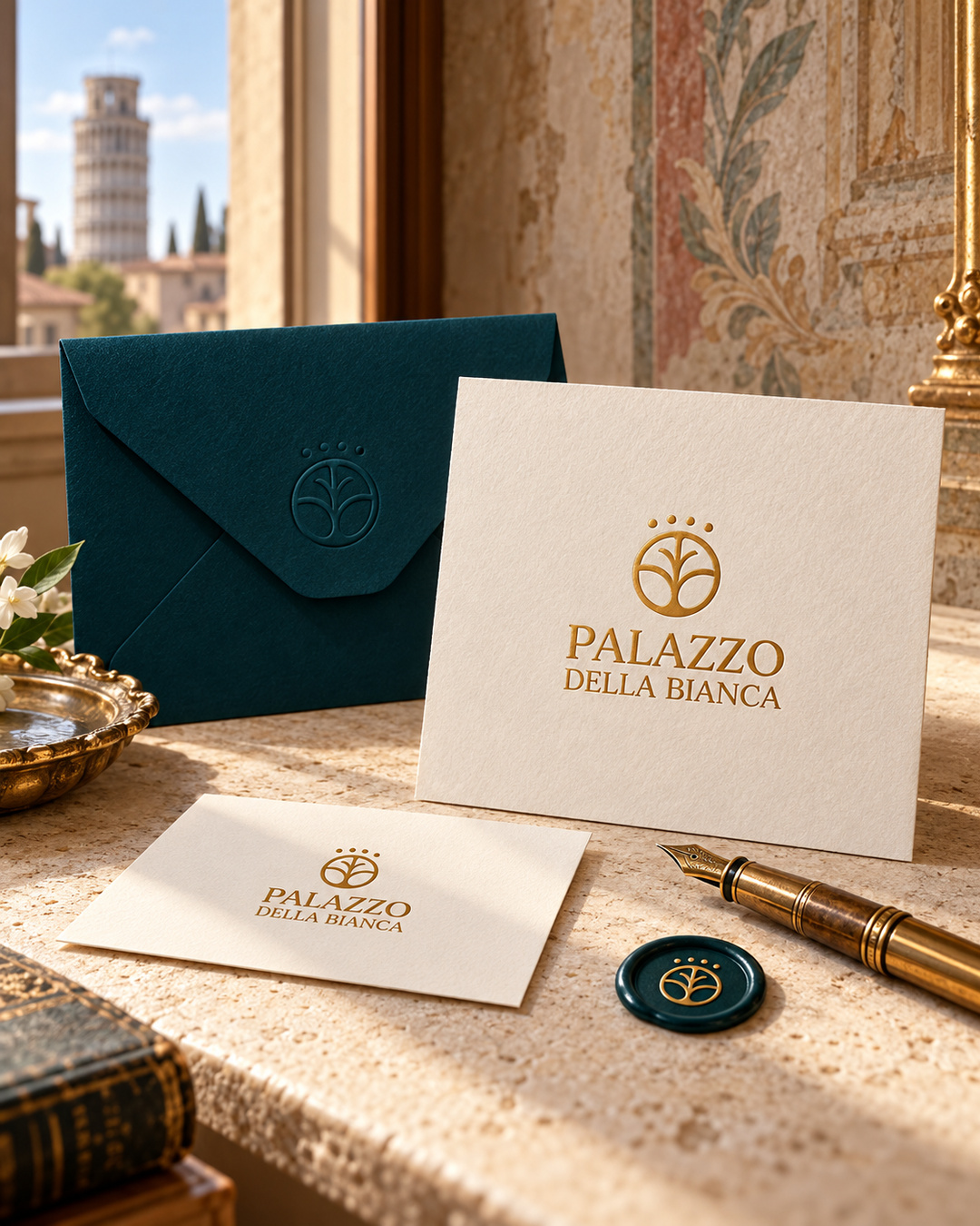 Materiali di benvenuto di Palazzo della Bianca