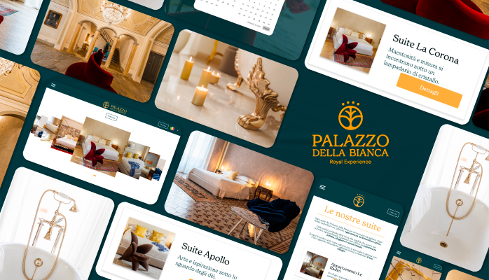 Fotografia e sito web di Palazzo della Bianca raccontati nel case study OM Vision