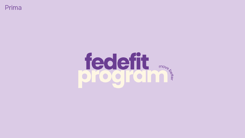 Logo FedeFit prima del restyling