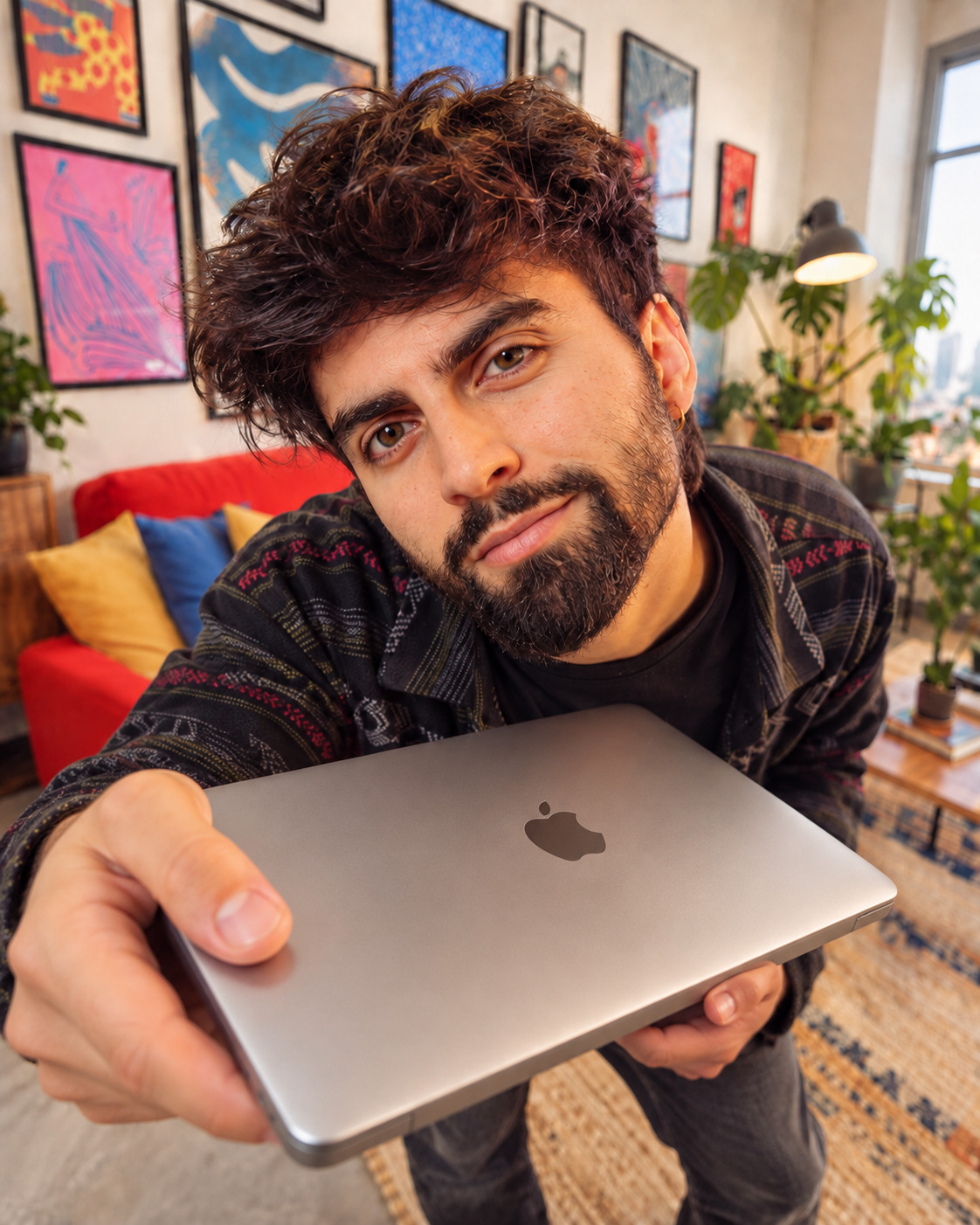 Pietro, direzione creativa, branding e siti web di OM Vision Studio